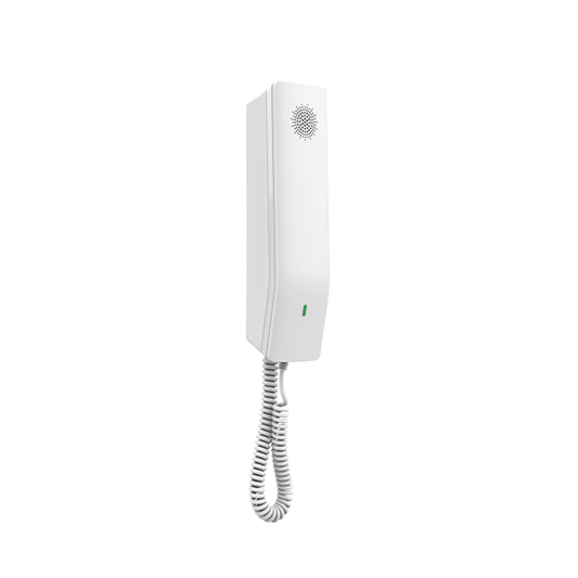 Teléfono Ip Para Hoteles / Altavoz Hd En Bocina / 2 Cuentas Y Líneas Sip / 10 Teclas De Marcación Rápida / 3 Teclas Programables / Wi-fi De Doble Banda / Gestión Con Gdms / Color Blanco /
