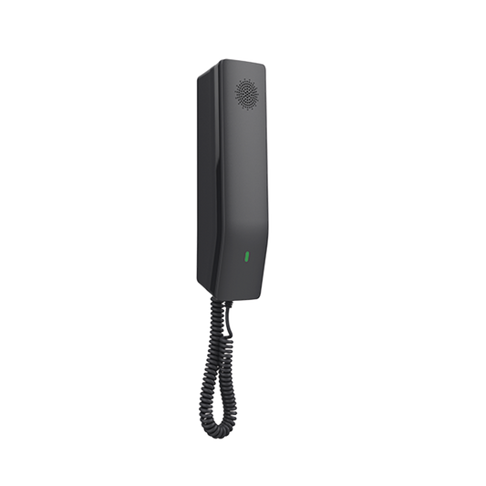 Teléfono IP para Hoteles / Altavoz HD / 2 Cuentas y Líneas SIP / 10 Teclas de Marcación Rápida / 3 Teclas Programables / Códec OPUS / Gestión GDMS / Instalación en Escritorio y Pared / PoE 100 Mbps