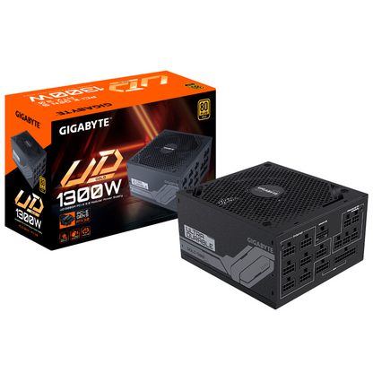 Fuente De Poder Gigabyte1300w/80 Plus Gold /negro/atx/modular