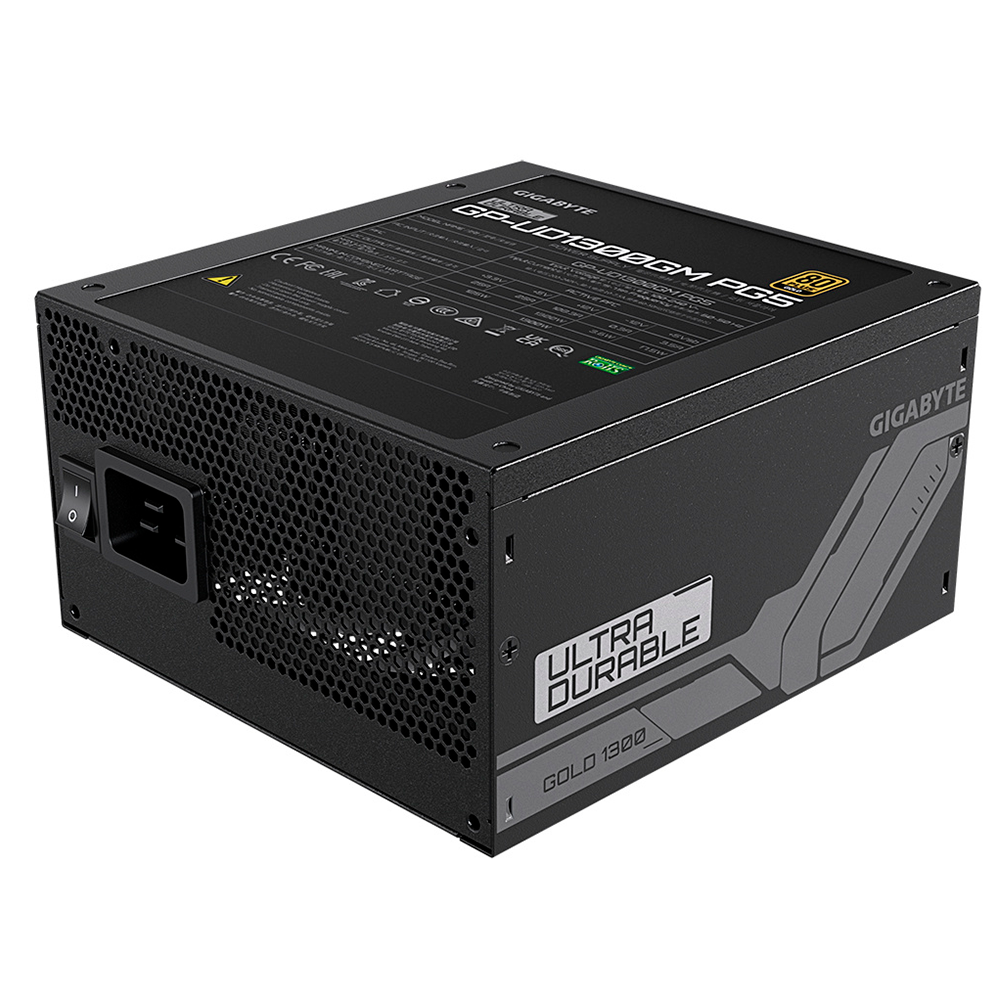 Fuente De Poder Gigabyte1300w/80 Plus Gold /negro/atx/modular
