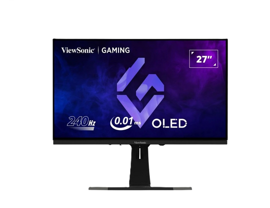 Monitor Oled Viewsonic Gaming Xg272-2k-oled/ 27 Pulgadas/ Qhd 2560x1440/ Hdmi 2.1 / Usb-c / Display Port / 240 Hz / Response Time 0.01 Ms/ Hdr 10 / 3 AÑos De Garantia