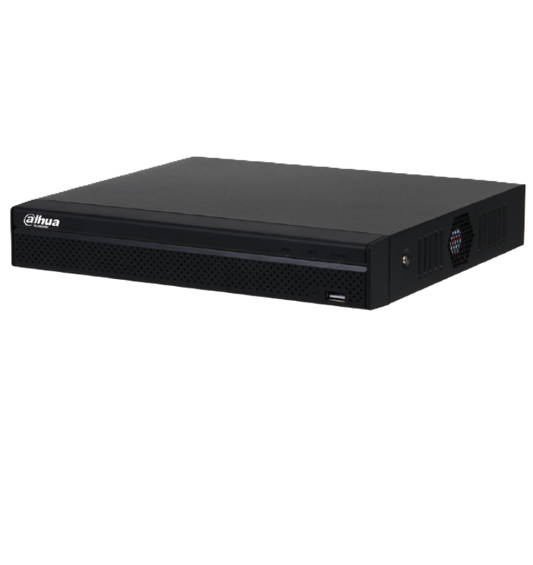 Nvr Dahua 8 Canales Ip / H265 H264 / 8 Puertos Poe / Rendimiento 80 Mbps / Hdmi / Vga / Puerto Sata 8tb