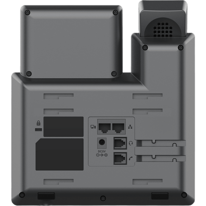 Teléfono IP Grado Operador / 3 Líneas / 12 Botones Virtuales Multiuso / Pantalla LCD 2.8 Pulgadas / Puertos Gigabit con PoE / Audio HD / Compatible con GDMS