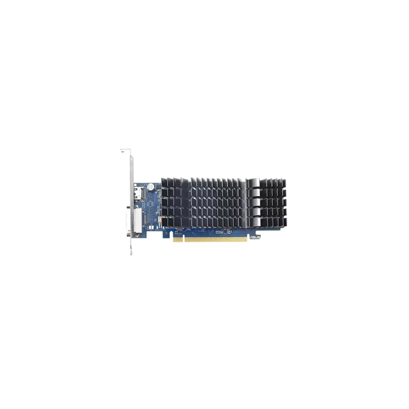 Tarjeta De Video Asus Nvidia Gt1030 /pcie X16 3.0 /2gb Gddr5 /hdmi /dvi-d /bajo Perfil /gama Basica