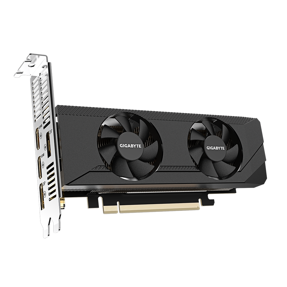 Tarjeta De Video Gigabyte Gv-n3050oc-6gl / Gddr6 6gb / Dp / Hdmi / Pcie 4.0 / Gama Baja / Low Profile
