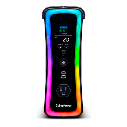 Ups Gamer De 1500 Va/1000 W, Topología Línea Interactiva, Entrada 120 Vca  Nema 5-15p, Y 13 Salidas Nema 5-15r, Puerto Usb, Con Regulador De Voltaje (avr)
