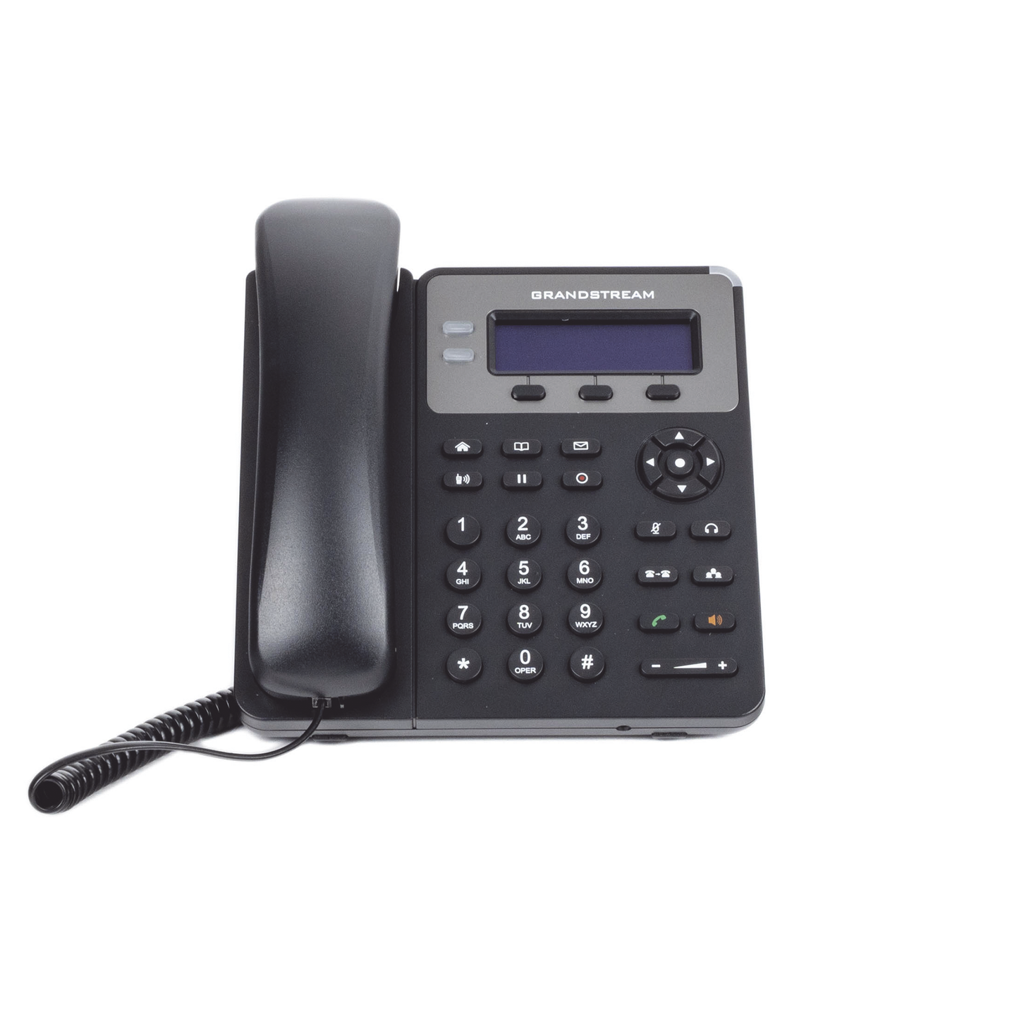Telefono Ip Grandstream Gxp1615 / 1 Cuenta Sip 1 Linea 2 Puertos 10/100 Pantalla Lcd Retroiluminada Soporta Ehs Incluye Fuente Poder  Incluida Y Soporta Poe