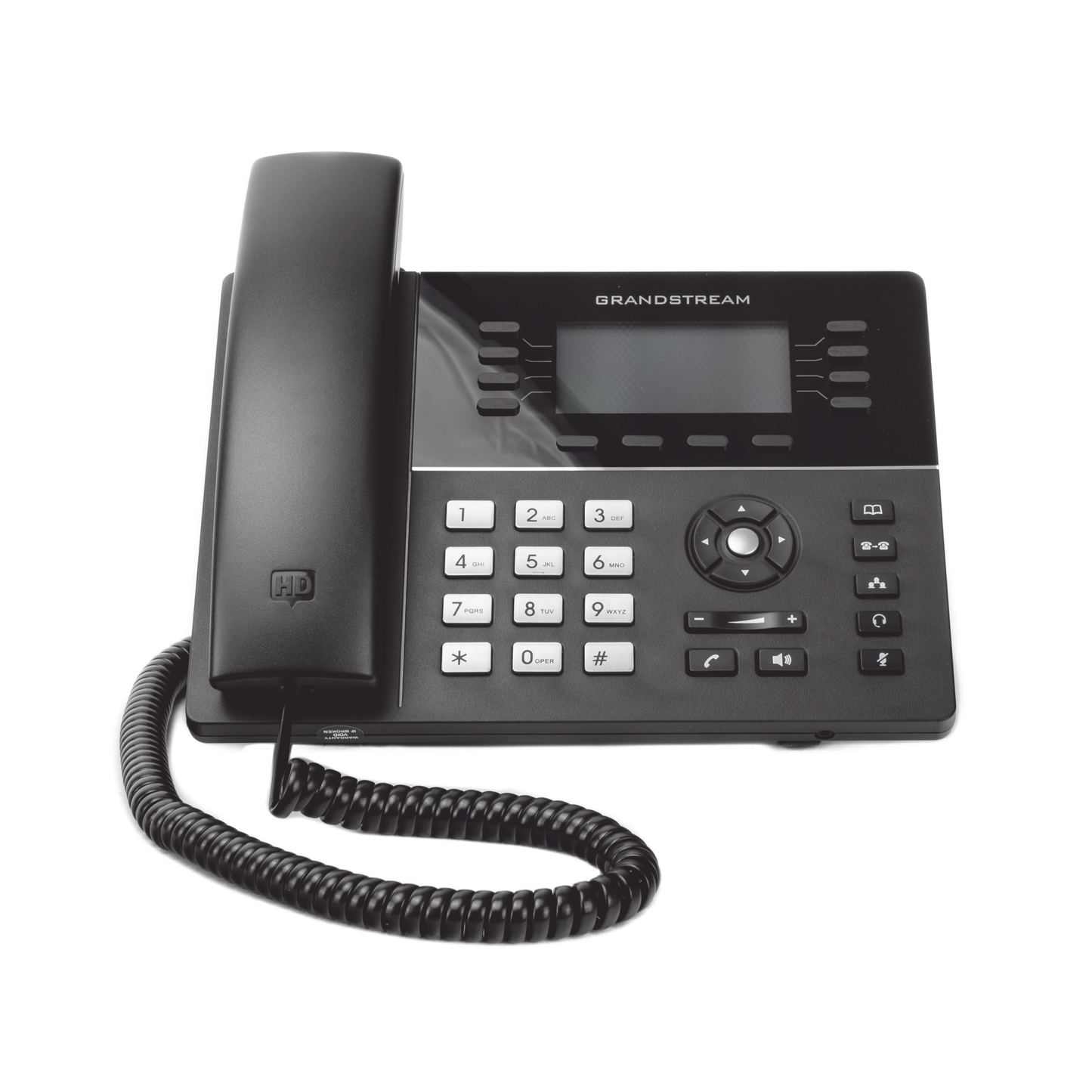 Teléfono Ip Gama Media De 8 Líneas Con 4 Teclas De Función, 32 Teclas De Extensión Blf Digital Y Conferencia De 5 Vías Poe Gigabit