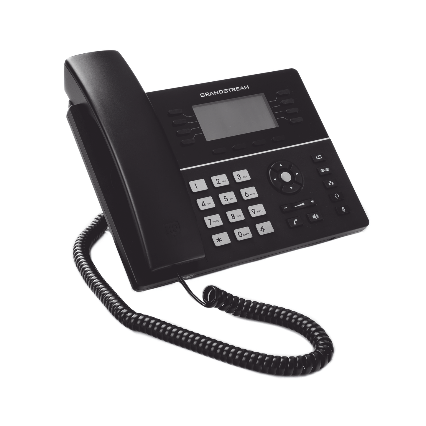 Teléfono Ip Gama Media De 8 Líneas Con 4 Teclas De Función, 32 Teclas De Extensión Blf Digital Y Conferencia De 5 Vías Poe Gigabit