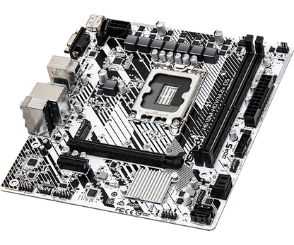 Mb Asrock H610 / Ddr5 / X1 Ps2 / X1 Vga / X1 Hdmi / X1 Dp / X1 Usb 3.2 / X1 Usb 3.2 Tipo C / X4 Usb 2.0 / X1 Lan 1 Gbe / Socket 1700