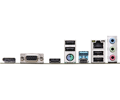 Mb Asrock H610 / Ddr5 / X1 Ps2 / X1 Vga / X1 Hdmi / X1 Dp / X1 Usb 3.2 / X1 Usb 3.2 Tipo C / X4 Usb 2.0 / X1 Lan 1 Gbe / Socket 1700