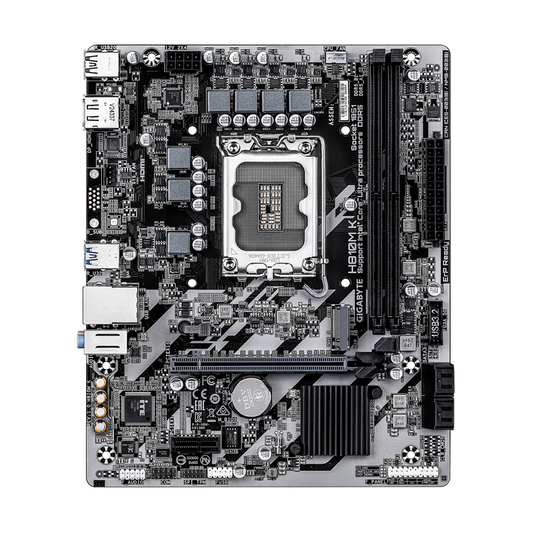 Tarjeta Madre Gigabyte H810m K / Socket Intel Lga 1851 / Ddr5 / Dp / Hdmi / Micro Atx / Gama Basica