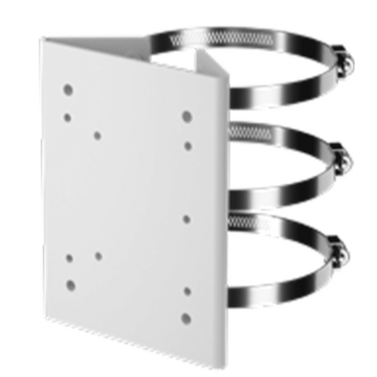 Montaje de Poste para PTZ IP Honeywell / Compatible con Serie 60 y Serie 35 / Exterior