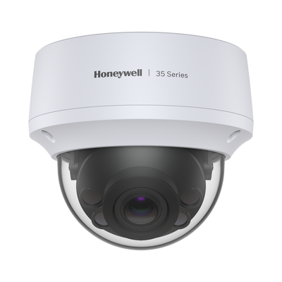 Domo Ip 8 Megapíxel / Lente Mot. 2.7 A 13.5 Mm / 50 Mts Ir /  Ultra Baja Iluminación / Ndaa / Onvif / Ip67 / Ik10 /  Ia (filtro De Humanos Y Vehiculos) / Merodeo / Conteo De Personas / Poe / Audio Y Alarmas I/o / Serie 35 / Honeywell Securit