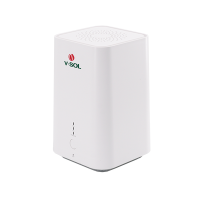 Onu Dualmode Gpon/epon / Wi-fi Doble Banda 2.4 Y 5 Ghz / Soporta Mesh / 2 Puertos Gigabit / 1 Puerto Pon Sc/upc / 1 Puerto Fxs / Hasta 1200 Mbps Vía Wi-fi