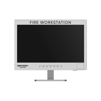 (hikfire) Estación De Trabajo Con Doble Tarjeta De Red / Pantalla Lcd De Grado Industrial / Interfaz Rs-232 Y Rs-485