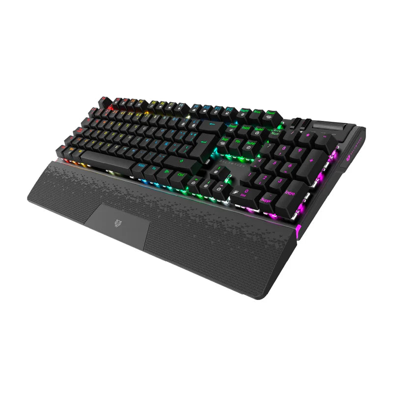 Teclado Gamer Balam Rush Dominate Expert Gk979 / Mecanico / Alambrico / Multimedia / Iluminacion Rgb / Anti-ghosting / 105 Teclas/ EspaÑol / Negro / Br-936781