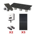 Kit Solar Interconexion  / 3kW  220Vca / Inversor AFORE / Montaje Incluido