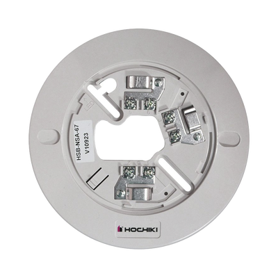 Base De 6" Color Hueso Para Sensores Análogos Direccionales Hochiki (0300-06820) 7TH Edición UL268