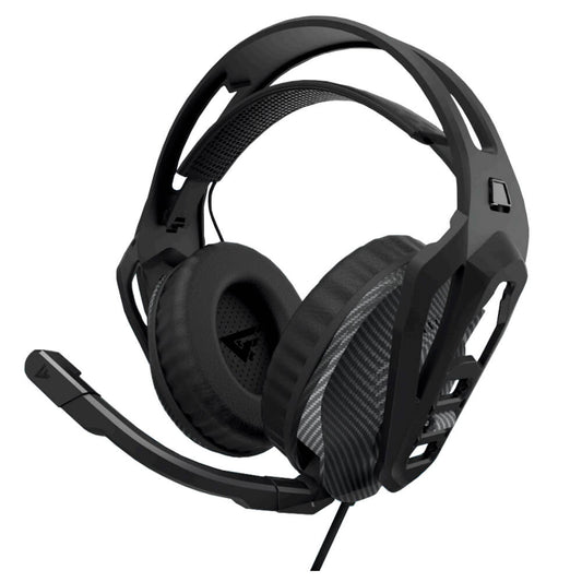 Diadema / Game Factor / Hsg500, MicrÓfono Removible, 3.5mm, Ultra Ligeras, Carbon Fiber