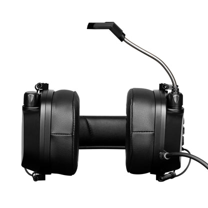 Diadema / Game Factor / Hsg550 ConexiÓn Por Usb / MicrÓfono Ajustable / Surround 7.1 /  Negro