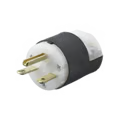 Clavija Entrada Recta/ 15a 250v/ 2 Polos 3 Hilos/ Nema 6-15p/ Grado Industrial- Comercial.