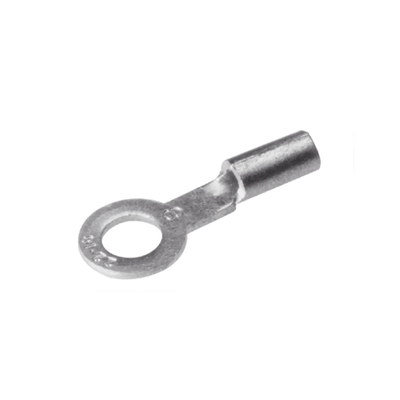 Zapata Terminal De Ojillo Burndy  Para Tornillo 3/8 " (10 Mm)  Y Calibre 12-10 Awg.