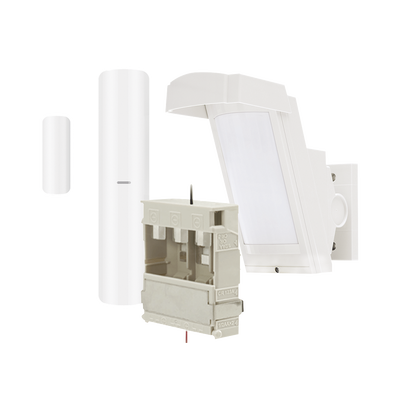 Detector De Movimiento Pir Antimascara / 100% Exterior /  Inalámbrico / Hasta 12 Metros A 85°; De Cobertura/ Instalación A 3 Metros / Incluye Transmisor Ds-pdmc-eg2-wb(b) Para Paneles Axpro