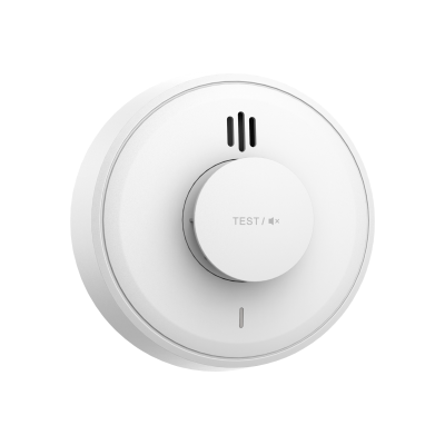Detector De Calor/ Dahua/ Wisualarm Hy-ht10a-r8 Inalambrico (interconectable Hasta 24 Disp), Monitoreo De Temperatura, Deteccion Incendios De Clase A1 (54°c To 65°c), Sonido De Alarma De 85db, Certif