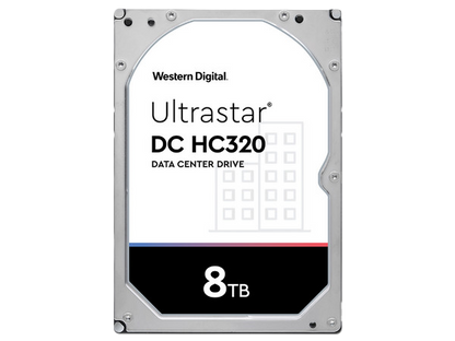 Disco Duro Interno Wd Ultra Star 8tb 3.5 Escritorio Sata3 6gb/s 256mb 7200rpm 24x7 Server Datacenter Dvr Nvr Hus728t8tale6l4-0b36404