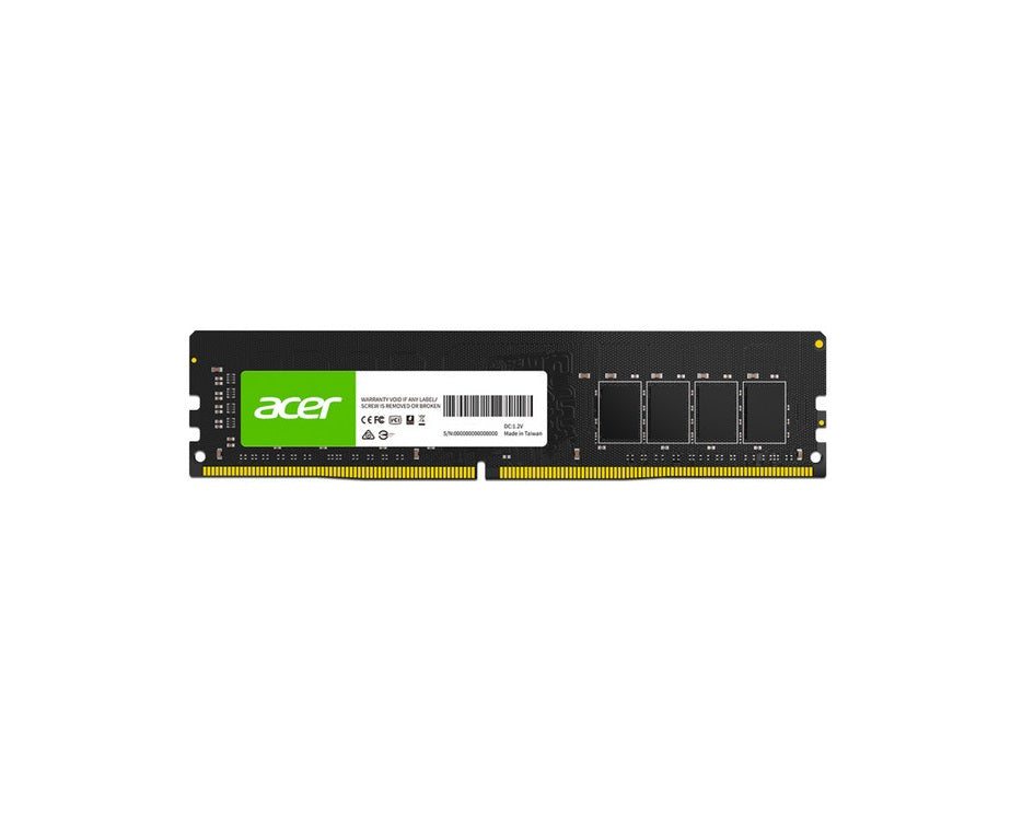 Memoria Ram Acer Ud100 Udimm Ddr4 16gb 1r*8 Pc4 3200mhz Cl22, 1.2v Escritorio Bl.9bwwa.228