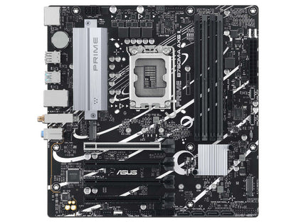 Mb Asus B760 Intel S-1700 14a Gen /4x Ddr5 5600 /hdmi /dp /3x M.2 /2x Usb 3.2 /wifi 6/bluetooth /micro Atx /gama Media