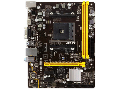 Mb Biostar A320 Amd S-am4/ 2x Ddr4 2933/requiere Tarjeta De Video/hdmi/vga/ 3x Usb 3.1/micro-atx/gama Basica