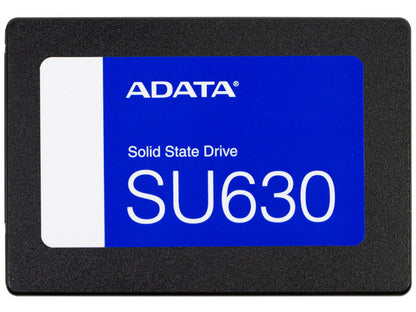 Unidad De Estado Solido Ssd Interno Adata Su630 480gb 2.5 Sata3 Lect. 520 Escrit. 450 Mbs 7mm Pc Laptop Minipc Sin Bracket 3dnand (asu630ss-480gq-r)
