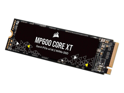 Unidad De Estado Solido Interno Corsair Mp600 Core Xt 4tb M.2 2280  Nvme Pcie Gen 4 Lectura 05,000mb/s Escrit 4,400mb/s  (cssd-f4000gbmp600cxt)