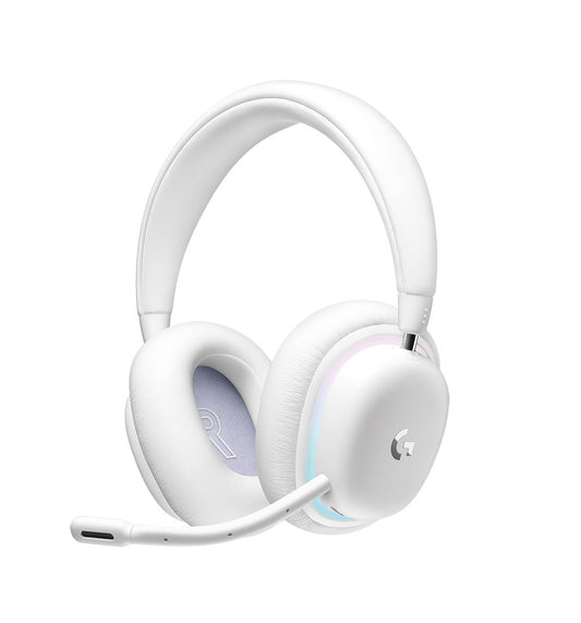Audifonos Gaming Logitech G735 Rgb Inalambrico Recargable Tipo-c Hasta 56hrs De Uso Blanco