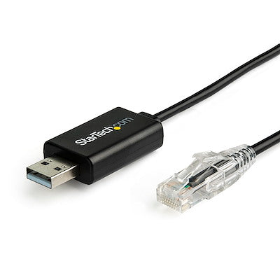 Adaptador Usb De 1.8m Para Consola Cisco - 460kbps - Adaptador Usb A Rj45 Compatible Con Windows, Mac And Linux - M/m - Startech.com Mod. Icusbrollovr