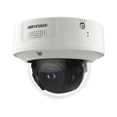 Domo Ip 8 Megapixel / Lente Mot. 2.8 A 12 Mm /  Darkfighter / Wdr 120 Db / Ik10 / 30 Mts Ir / Conteo Facial / Detección Facial / Interior / Poe / Búsqueda Por Atributos / Micrófono Integrado / Micro Sd