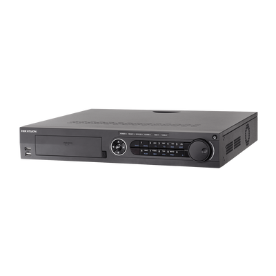 Dvr 32 Canales Turbohd + 32 Canales Ip / 8 Megapixel (4k) / 4 Bahías De Disco Duro / Raid 0,1,5,6,10 / Pos / Videoanalisis / 16 Entradas De Alarma / 2 Salidas Hdmi