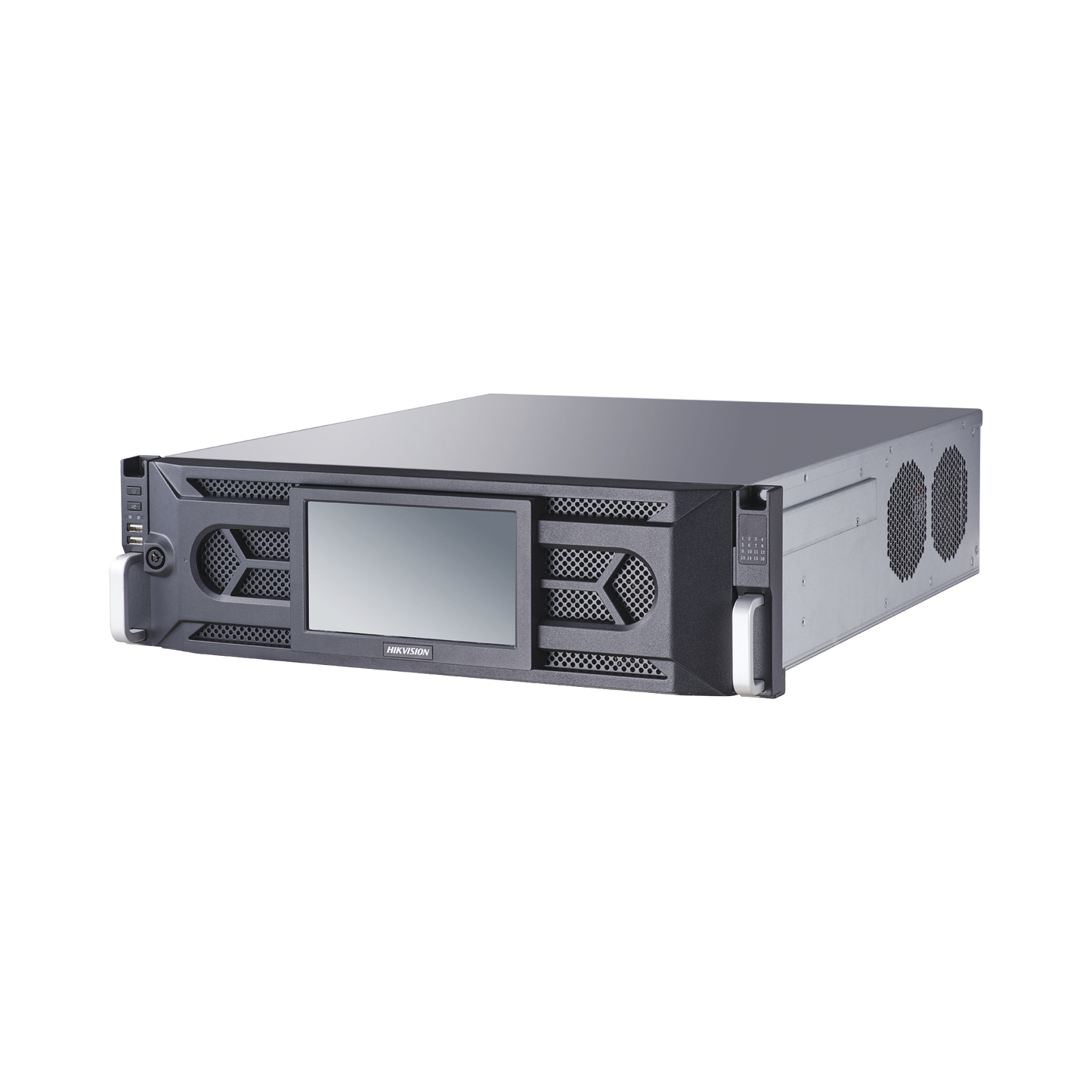 Nvr 12 Megapixel (4k) / 64 Canales Ip / 16 Bahías De Disco Duro / 4 Tarjetas De Red / Raid Con Hot Swap / Reconocimiento Facial