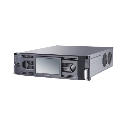 Nvr 12 Megapixel (4k) / 64 Canales Ip / 16 Bahías De Disco Duro / 4 Tarjetas De Red / Raid Con Hot Swap / Reconocimiento Facial