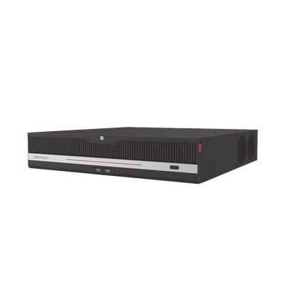 Nvr 64 Canales Ip / 12 Mp 4k / 8 Bahías Hdd / Raid 0,1,5,6,10 / 2 Puertos Lan / Reconocimiento Facial / 400 Mbps Throughput / 16 Entradas De Alarma / 100-240 Vca