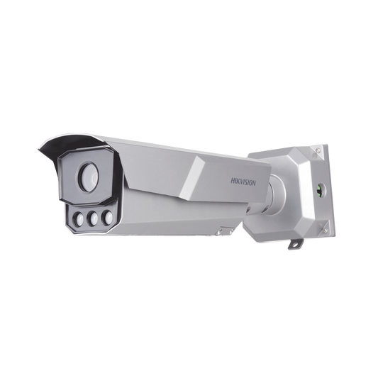Bala IP 4 Megapixel / ANPR / Reconocimiento y Captura de Placas Vehiculares para Trafico de Alta Velocidad / DARKFIGHTER / WDR 140 dB / IP67 / IK10 / Lente Mot. 8 a 32 mm / 50 mts IR / MicroSD