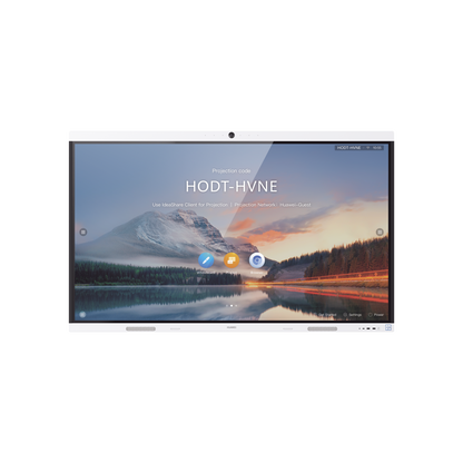 Huawei Ideahub B2, Pantalla Interactiva Para Colaboración Inteligente, 86", 4k Uhd, Android 9, Wi-fi, Blanco Jade.