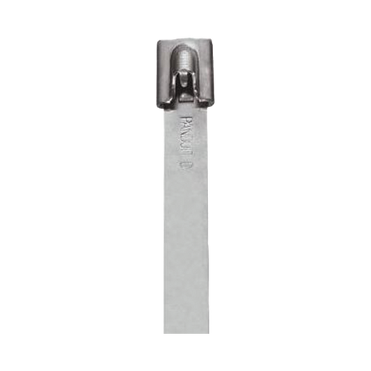 Cincho StrongHold  de Acero Inoxidable Tipo 316, 679 mm largo x 25 mm ancho, Color Metálico, Paquete de 50pz