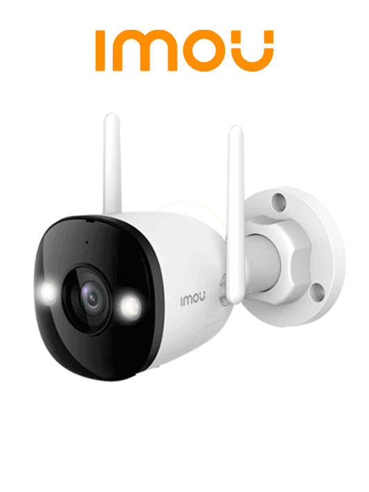 Camara Ip / Imou / Ipc-k3dn-5h0wf / Wifi / Bullet 2e 5 Mp / Bala / Full Color / Exterior / H.265 / Deteccion De Humanos / Microfono / Ir De 30 Metros / Lente De 2.8 Mm / Ranura Micro Sd / Ip67