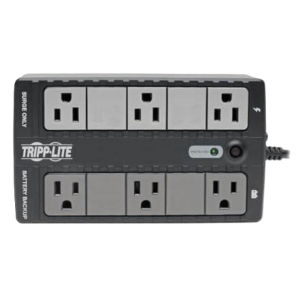 Internet350u Ups Tripp-lite Standby 350va/210w, Ultra Compacto, Usb, 6 Contactos - Nema 5-15r, 120v, 50hz / 60hz, Usb,3 AÑos De Garantia.