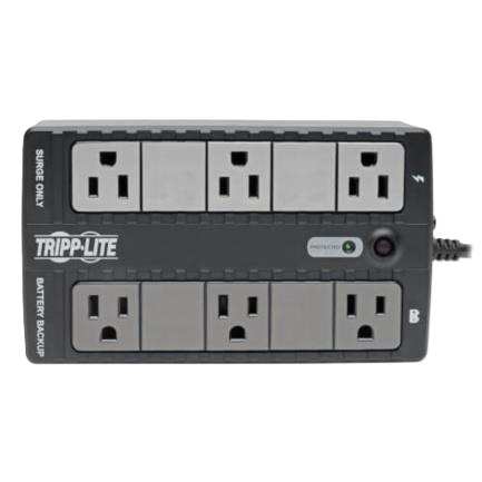 Internet350u Ups Tripp-lite Standby 350va/210w, Ultra Compacto, Usb, 6 Contactos - Nema 5-15r, 120v, 50hz / 60hz, Usb,3 AÑos De Garantia.