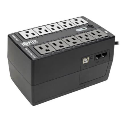 Nobreak Tripp-lite Internet550u Interactivo De 120v 550va, 300w, 10 Cont., Con Puerto Usb Garantia Limitada De 3 AÑos