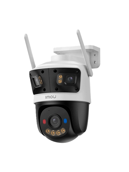 Camara Ip / Imou /ipc-s7un-1 / Cruiser Triple 11 Mp 7 2 Lentes De 3 Mp Y Uno De 5mp / Wifi / H.264 / Microfono Bocina Integrada / Ir De 3o Metros / Sirena / Lente De 3.6 Mm / Fullcolor / Ranu